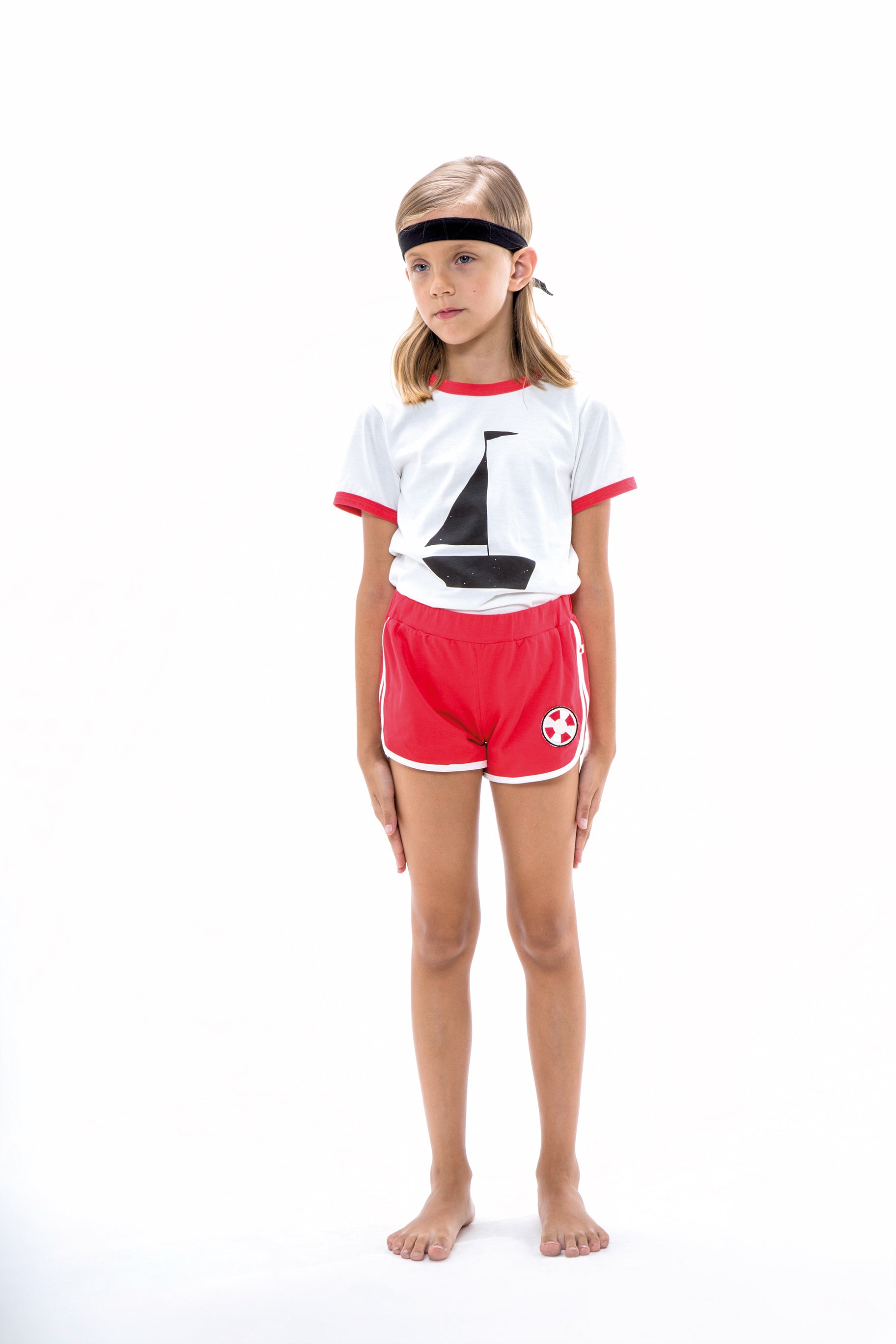 Karavaki T-shirt with Matching Shorts Set