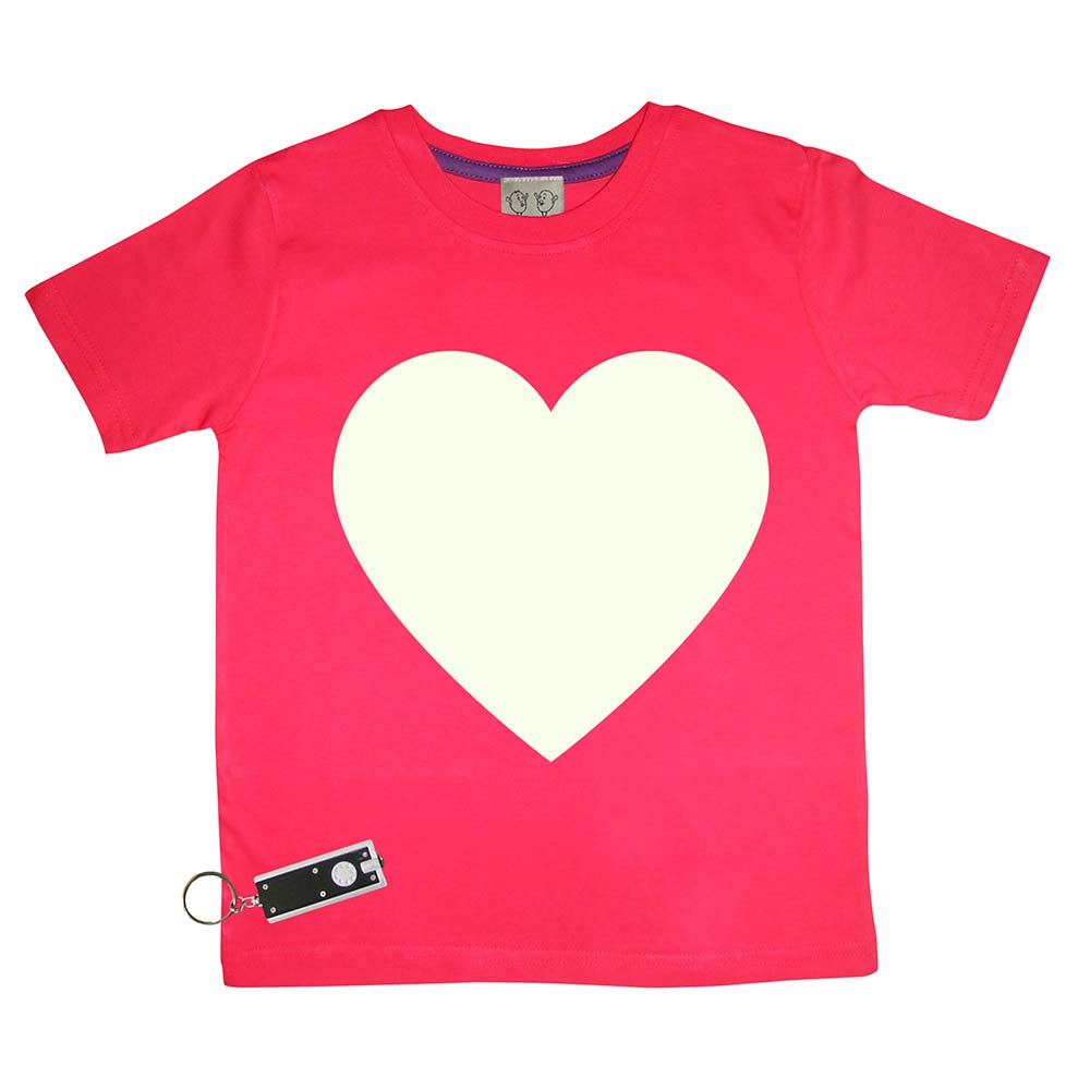 Glow Up T-shirt (Red Heart)